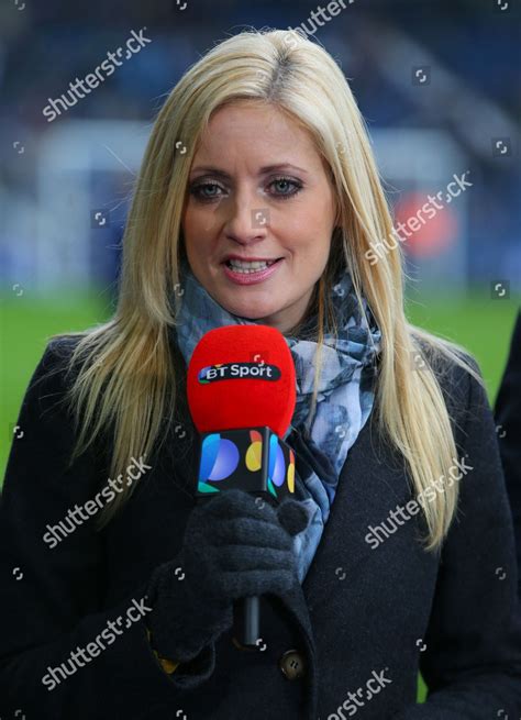 Bt Sport Presenter Lynsey Hipgrave Working Editorial Stock Photo - Stock Image | Shutterstock