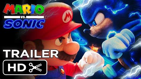 MARIO vs. SONIC : The Movie (2024) Teaser Trailer Concept - Nintendo ...