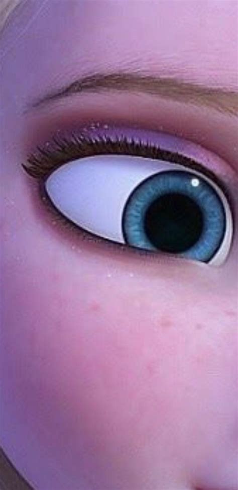 Elsa's eye detail : r/Frozen