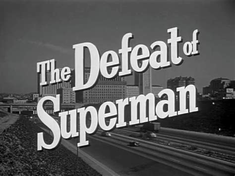 "Adventures of Superman" The Defeat of Superman (TV Episode 1953) - IMDb