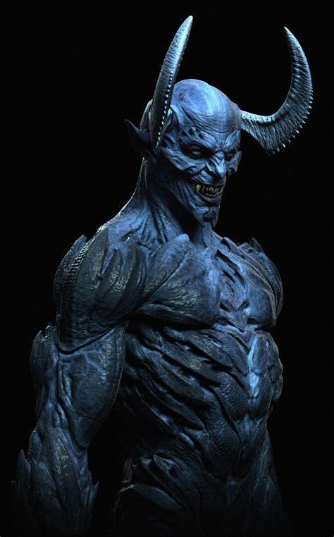 ArtStation - BLUE DEVIL Designs for Swampthing, Jerad Marantz