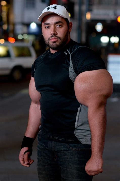 Meet 'Big Mo' - the man with biceps as large as a grown man's waist