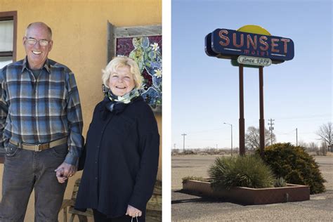 This Couple Saved the Historic Sunset Motel on Old Route 66 in Moriarty, New Mexico