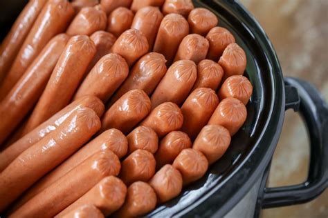 How to Cook Hot Dogs in Crock Pot | Lil' Luna