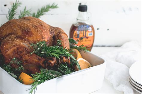 Maple Brined Turkey with Citrus and Herbs - Nourished Kitchen