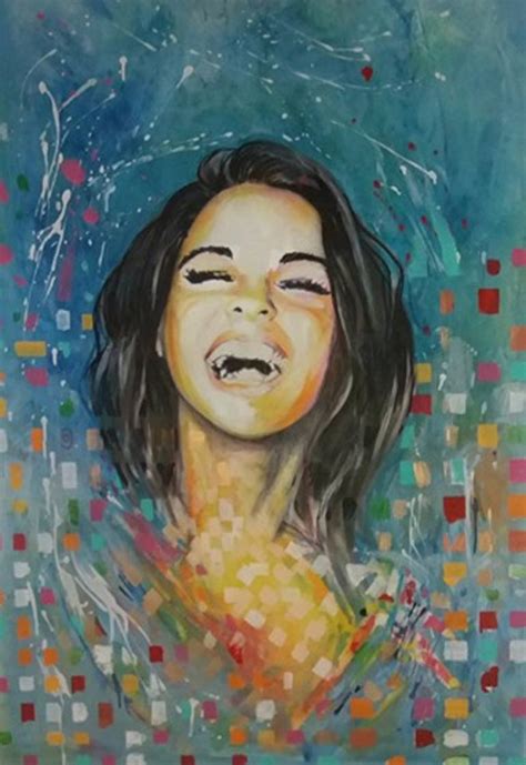 Happiness Painting by Katy Sarah Marsz | Saatchi Art