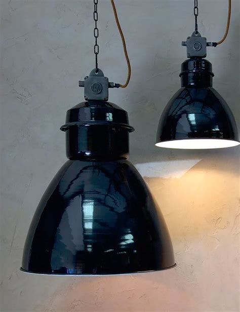 Nkuku Okello Medium Industrial Pendant Light - Black | Garmentory