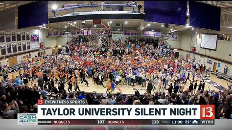 'Silent Night' at Taylor University one of the most unique college basketball game traditions ...