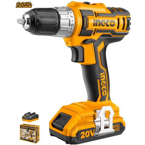 Cordless Drill Kit (20v) – Ingco Tools South Africa