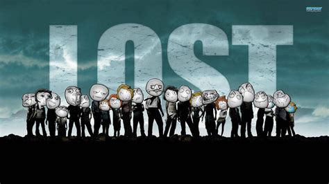 Download Meme Faces Lost Characters Wallpaper | Wallpapers.com