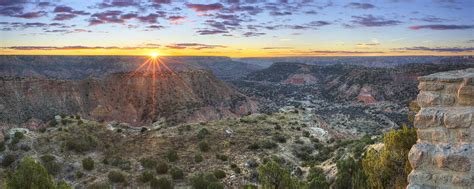 Panorama of Palo Duro Canyon at Sunrise 1 Photograph by Rob Greebon ...