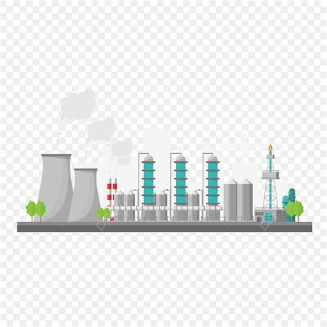 Chemical Industry Vector Hd Images, Chemical Industry Chemical Plant Engineering Cartoon ...