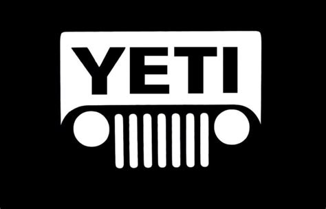 Yeti Jeep Jeep – Jeep Wrangler Decals | Custom Made In the USA | Fast ...