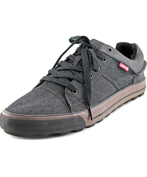 Lyst - Levi'S Ellison Round Toe Canvas Sneakers in Brown for Men