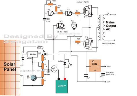 Solar power booster circuit - dvddiki