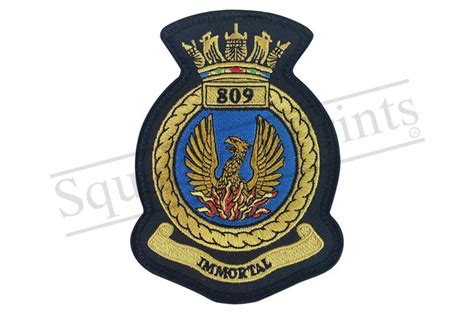 809 NAS F-35 Crest Patch - Patches | Squadron Prints