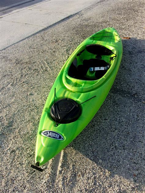 Pelican 10 ft Sit-In Kayak LIFETIME WARRANTY