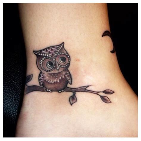 Retro owl tattoo | Tattoos | Pinterest