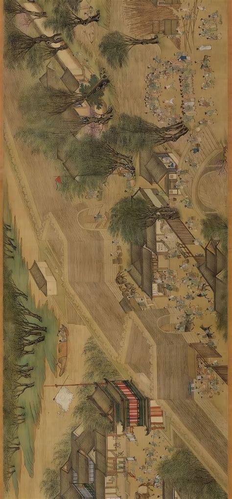 Along the River During the Qingming Festival | Qing Ming Shang He Tu | 清明上河图 | Ming dynasty ...