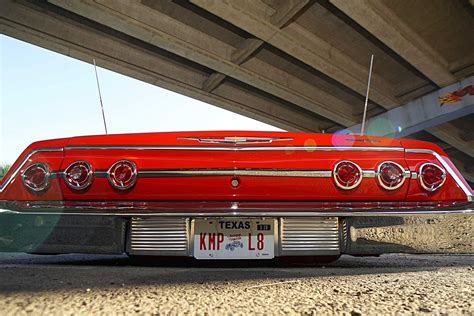 1962 Chevrolet Impala Convertible Rear Bumper - Lowrider