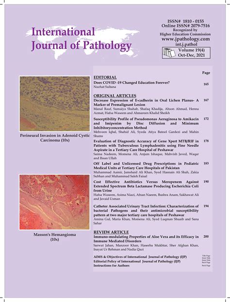 International Journal of Pathology