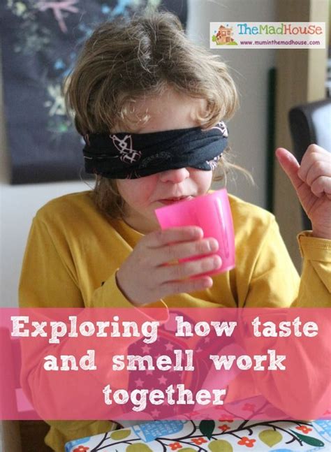 Exploring sense of smell and taste | Mum In The Madhouse | Science activities for kids, Science ...