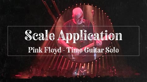 Time Solo Tab & Scale Diagrams (Pink Floyd)