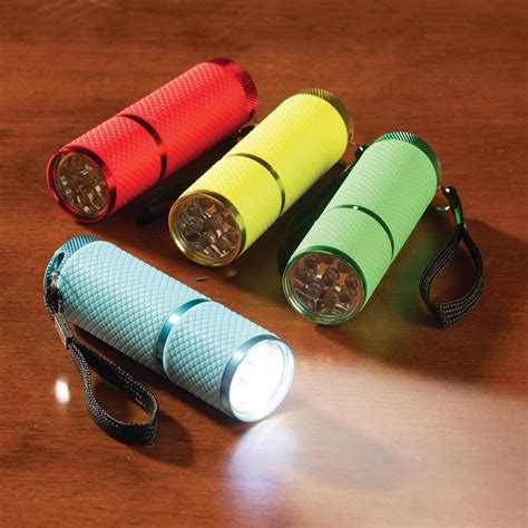 Compact LED Flashlights, Set of 4 - Small Flashlight - Walter Drake