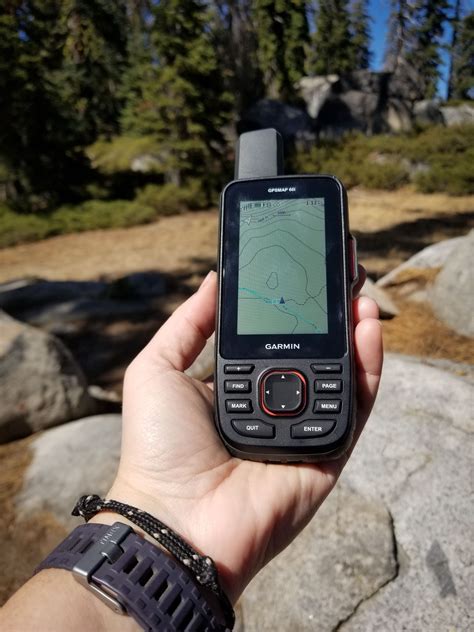 Garmin-GPSMAP-66i-in-Yosemite-National-Park - Crankshaft Culture