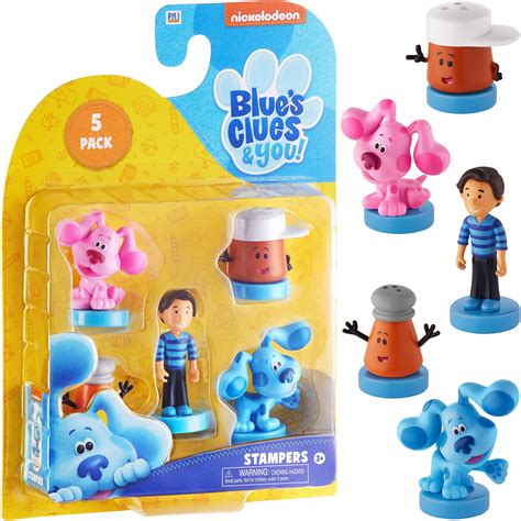 Buy P.M.I. Blue's Clues Stamps for Kids | 5 Stamp Blue’s Clues Toys in ...