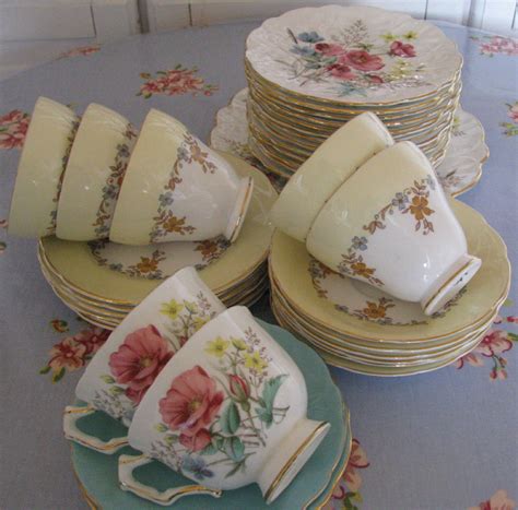 Shortbread & Ginger: Lemons and Florals - Vintage China, Of Course