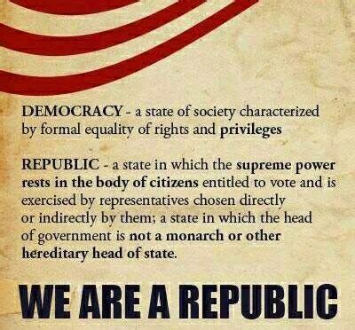 REPUBLIC vs DEMOCRACY – The Burning Platform