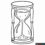 Hourglass Coloring Page  Easy Drawing Guides sketch template