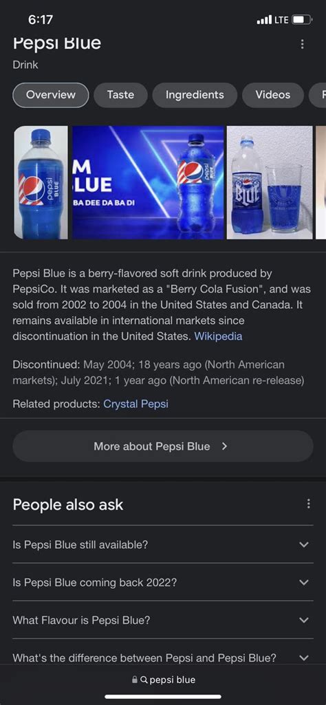 Pepsi blue : r/Pepsi