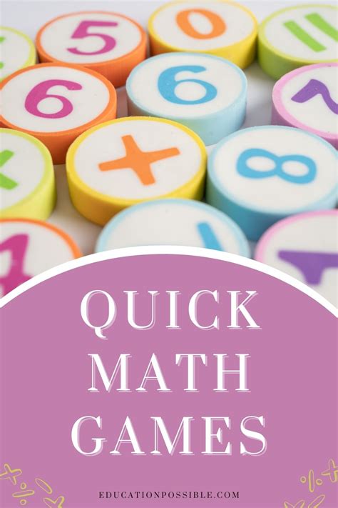 Quick Math Games