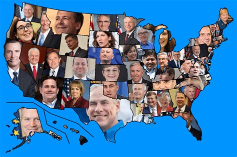 US state governors 2020 : r/MapPorn