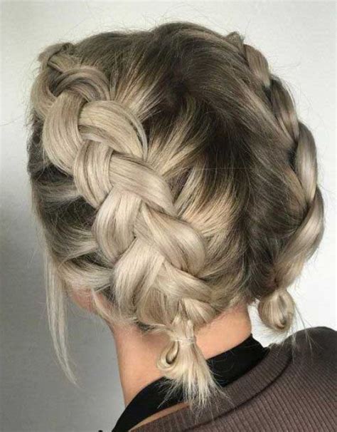 15+ Adorable Braided Hairstyles For Short Hair in 2021 | Braids for ...