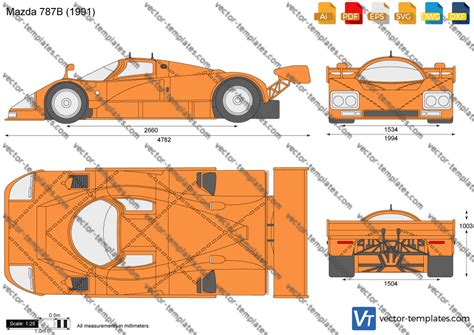 Templates - Cars - Mazda - Mazda 787B