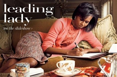 Michelle Obama: Leading Lady | Vogue