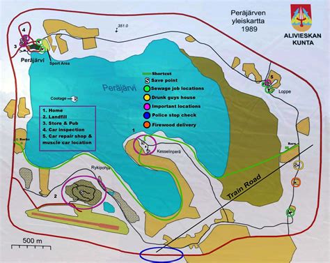 Msc Route Map