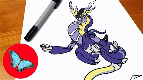 How To Draw Pokemon - Miraidon Easy Step by Step - YouTube