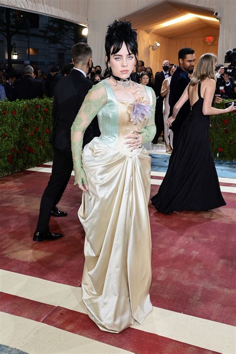 Billie Eilish wore a major corset to the 2022 Met Gala | Vogue India