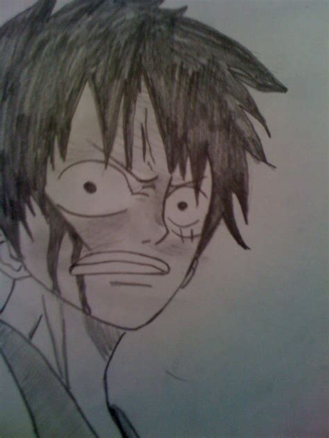 luffy angry face by mpproductions on DeviantArt