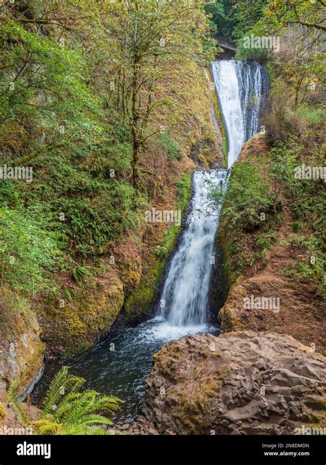 Bridal Veil Falls, Columbia River Gorge National Scenic Area, Oregon ...