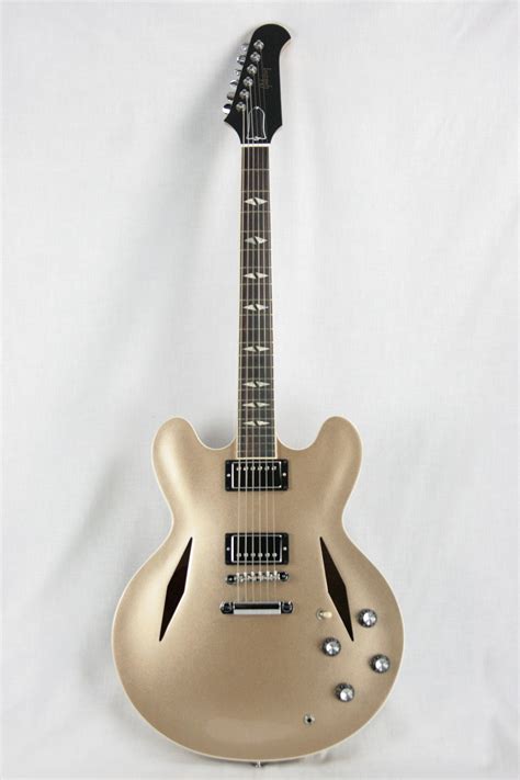 MINT 2014 Gibson Dave Grohl #7 Signature ES-335 Metallic Gold DG-335 ...