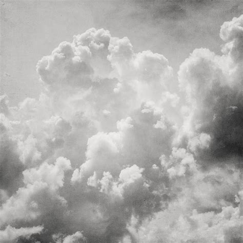 Black And White Clouds Photograph by Lisa Russo