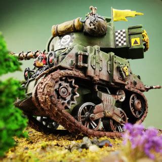 Tank and terrain painted, and a problem with shrubs. – OnTableTop ...