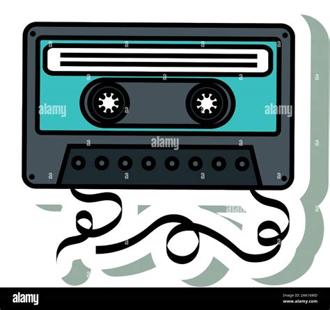 cassette music pop art style icon Stock Vector Image & Art - Alamy