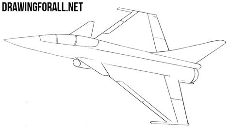 How to Draw a Fighter Jet | Drawingforall.net | Plane drawing, Fighter jets, Drawings