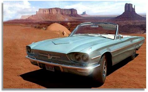 Thelma and Louise | Ford thunderbird, Thunderbird car, Old american cars